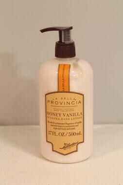 La Bella Provincial Honey Vanilla Scented Hand Lotion 17oz/500ml